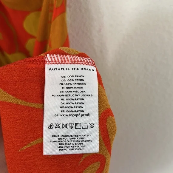 Faithfull The Brand Odette Mini Dress - Picture 10 of 10